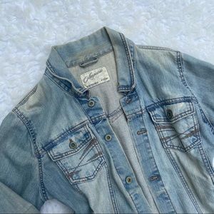 Aeropostale Medium Wash Jean Jacket